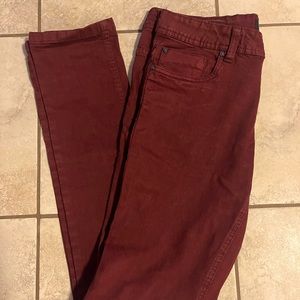 Men’s Maroon Jean Size 30